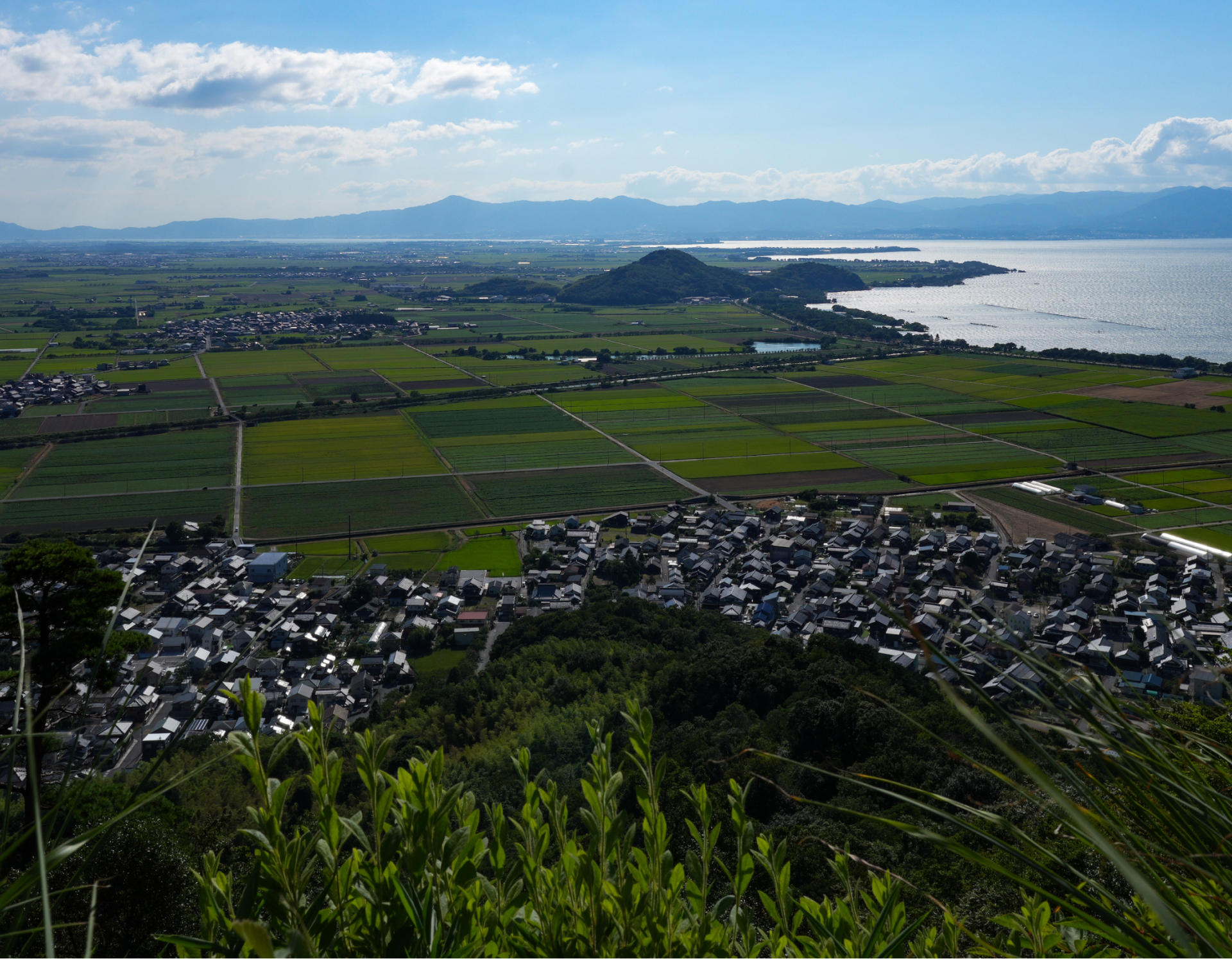 近江八幡・地上からの風景